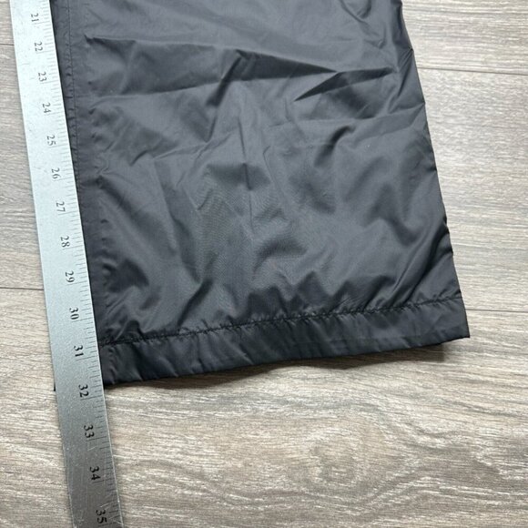 Columbia Waterproof Pants Men's Large Black Mesh Lined Adjustable Nylon Swooshy - Picture 16 of 16